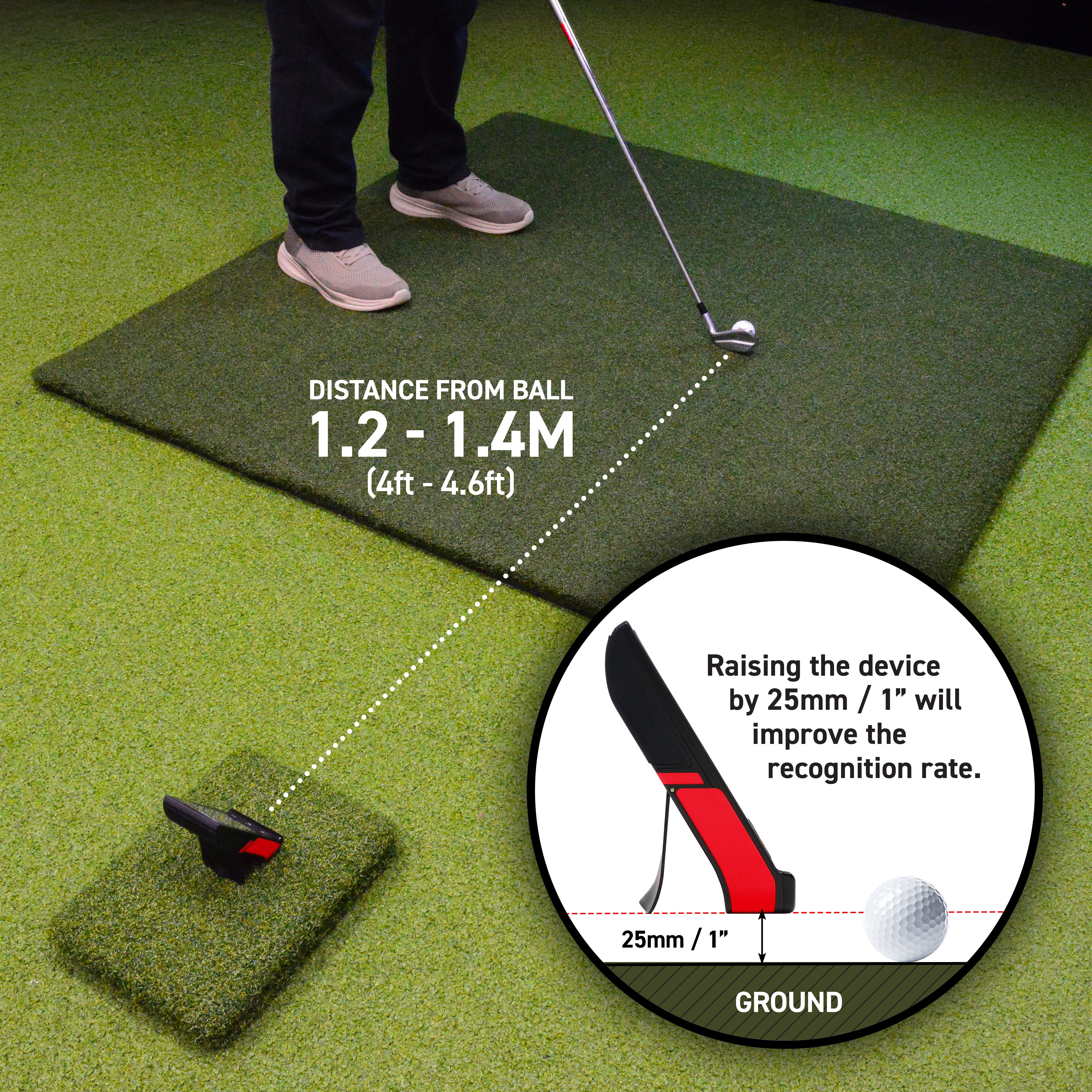 Launch Monitor - SHOT MATE - GOLFBUDDY America